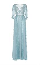 Zuhair Murad Cape Chiffon Gown