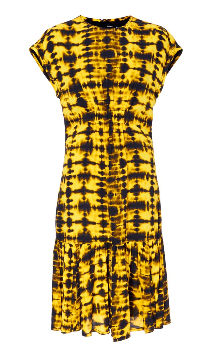 Proenza Schouler Short-sleeve Printed Jersey Dress