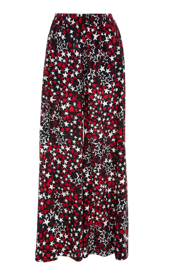 Rossella Jardini Heart And Star Wide Leg Trousers