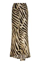 Paco Rabanne High-rise Lurex Tiger Skirt