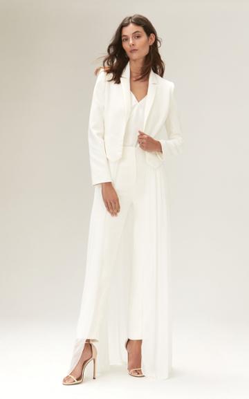 Savannah Miller Boase Tailored Crepe Cigarette Pants