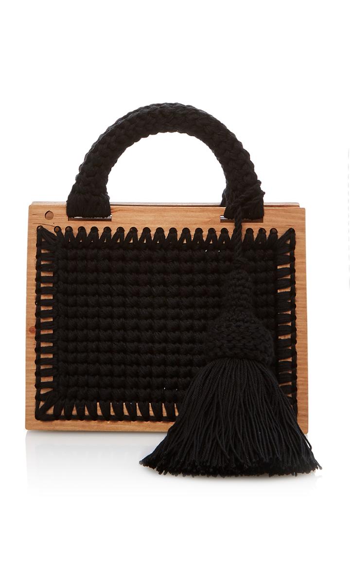 7ii Black St. Barts Purse
