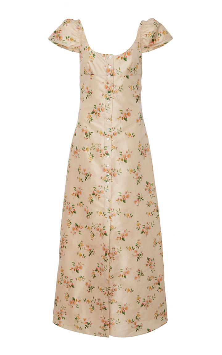 Brock Collection Darby Cap Sleeve Dress