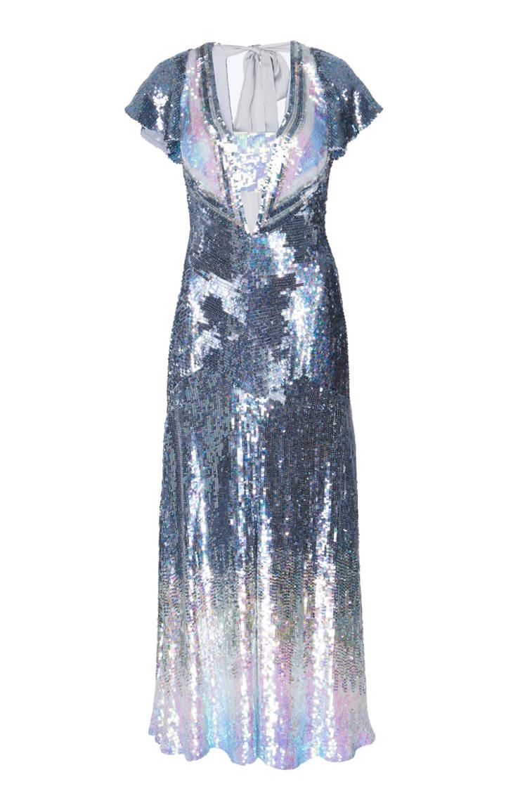 Temperley London Ruth Sequin Cocktail Dress