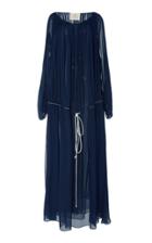 By. Bonnie Young Long Sleeve Drawstring Dress