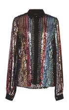 Elie Saab Embroidered Long Sleeve Shirt