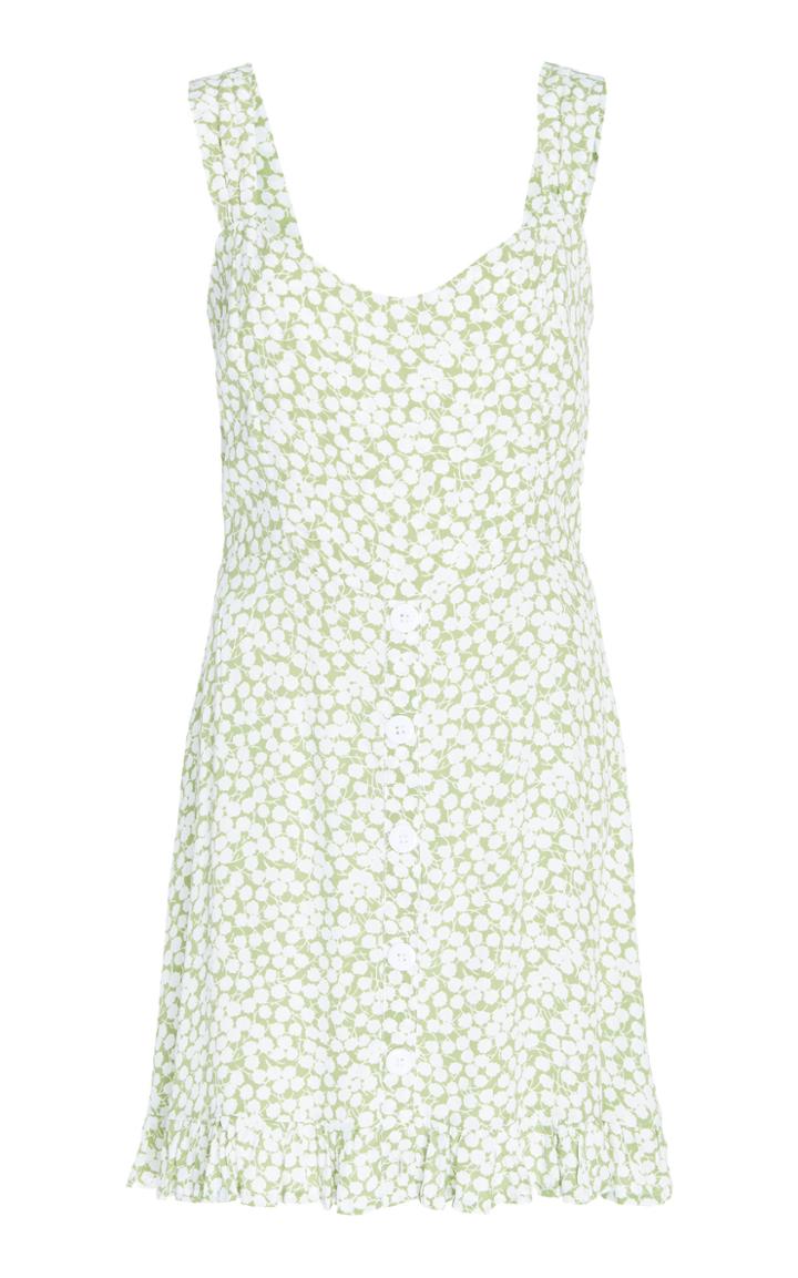 Faithfull The Brand Lou Lou Floral-print Mini Dress
