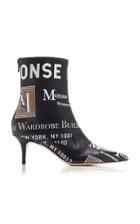 Monse Package Print Bootie