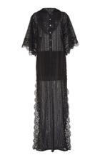 Elie Saab Embroidered Poplin Caftan