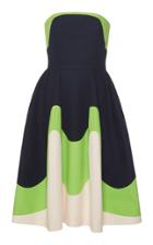 Delpozo Strapless Mini Dress