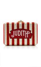 Judith Leiber Couture Ball Game Crystal Clutch