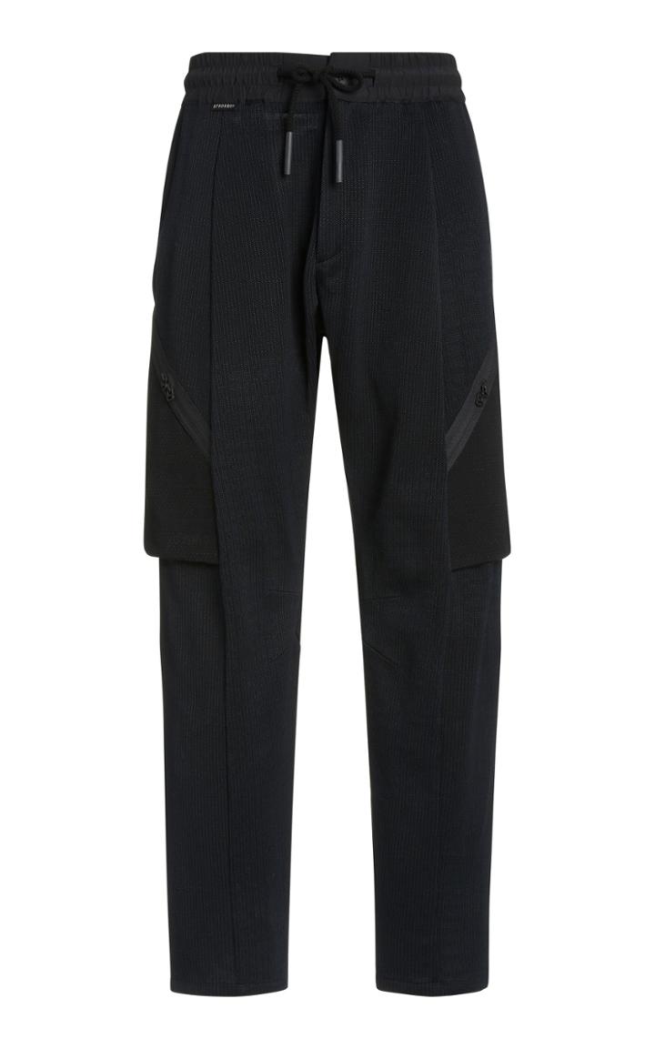 Byborre Textured Cotton Track Pants