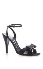 Loewe Bow Sandals With Ankle Strap