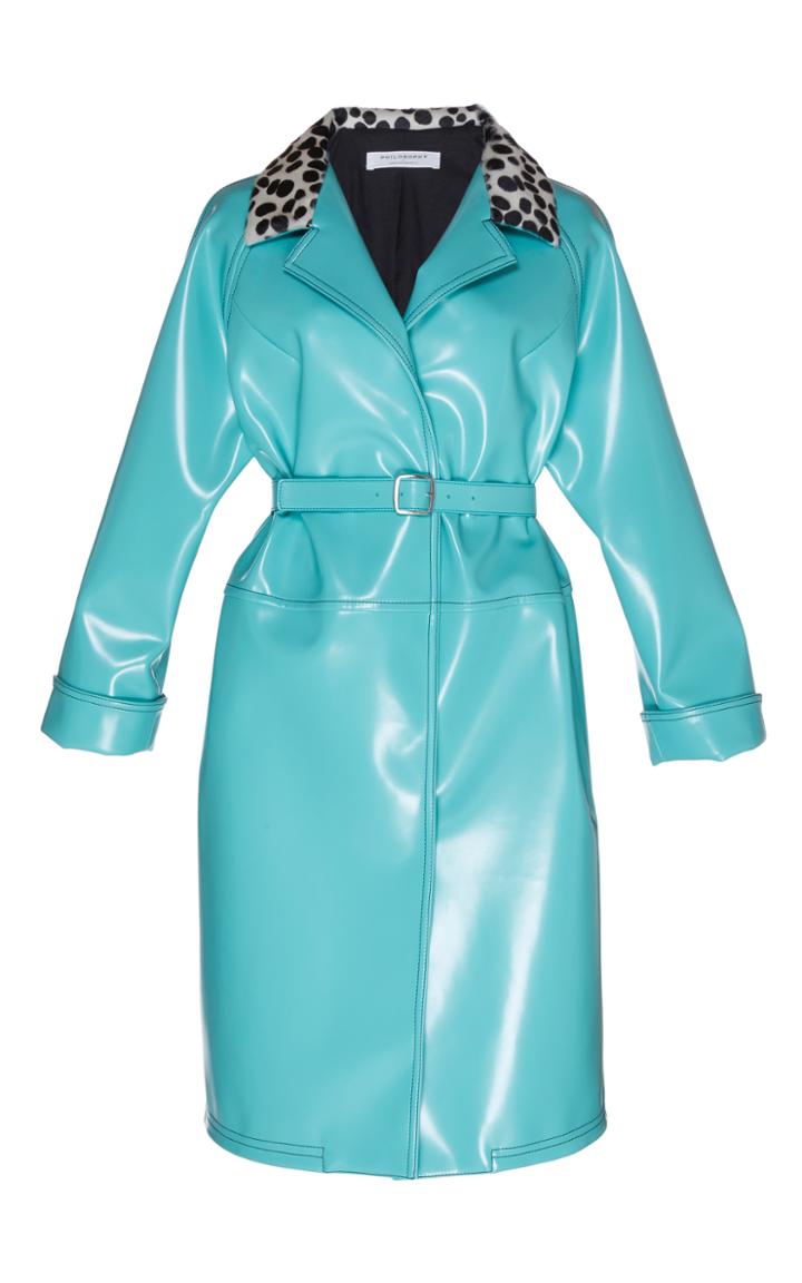 Philosophy Di Lorenzo Serafini Eco-leather Rain Coat