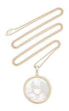 Ashley Mccormick Cancer 18k Gold Necklace