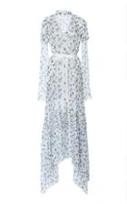 Loewe Floral-print Silk-blend Maxi Dress
