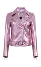 Baum Und Pferdgarten Britany Metallic Leather Jacket
