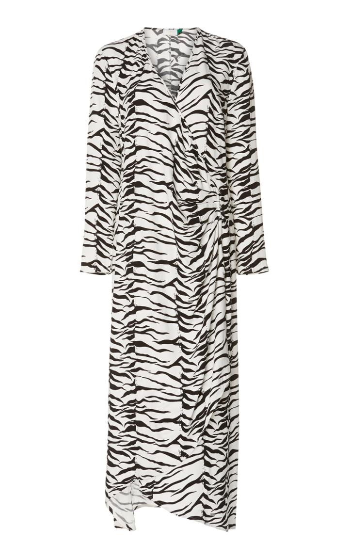 Rixo London Betty Long Wrap Dress