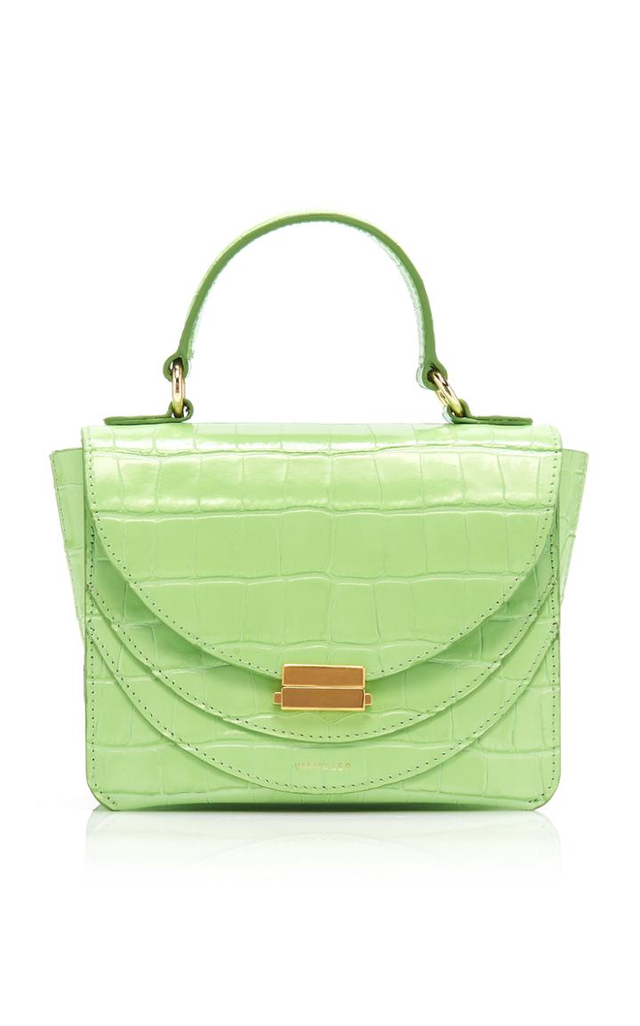 Moda Operandi Wandler Luna Croc-effect Leather Bag