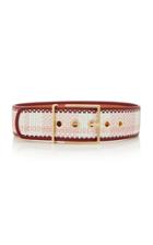 Maison Boinet Exclusive Plaid Waist Belt