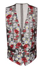 Dolce & Gabbana Floral-embroidered Tulle Vest