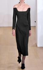Emilia Wickstead Moda Exclusive Birch Off-the-shoulder Crepe Dress