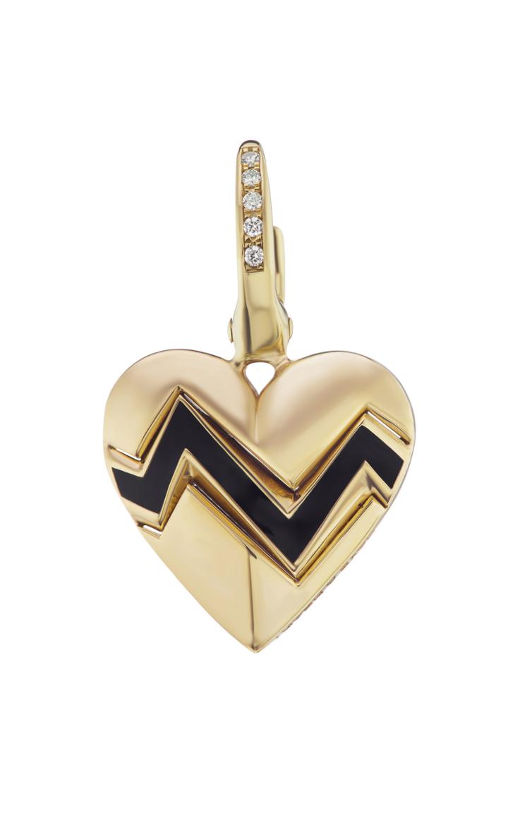 Moda Operandi Kwit 14k Yellow Gold Heart Throb Charm