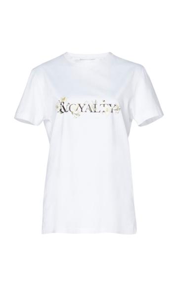 Ralph & Russo Short Sleeve Graphic Cotton T-shirt