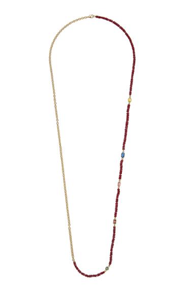 Objet-a The Blue Hour Rich Ruby Necklace
