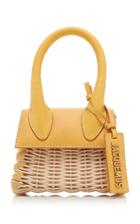 Jacquemus Le Chiquito Wicker Top Handle Bag