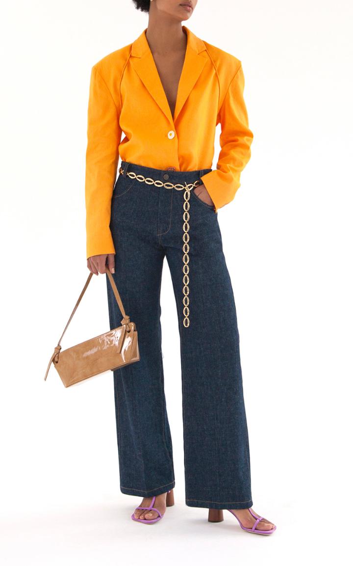 Moda Operandi Rejina Pyo Sawyer Rigid High-rise Wide-leg Jeans