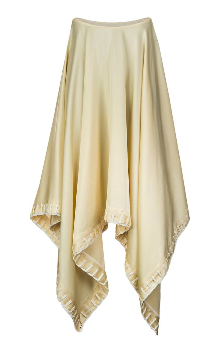 Moda Operandi Bevza Draped Cady Handkerchief Skirt