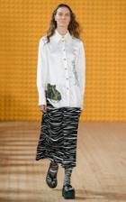 Moda Operandi Stine Goya James Printed Satin Top