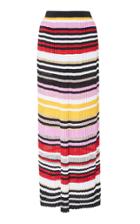 Carolina Herrera Pleated Knit Midi Skirt
