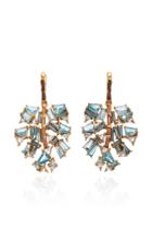 Nak Armstrong Monstera Palm Leaf Earrings