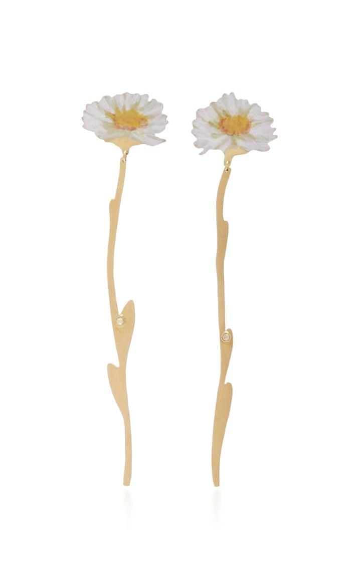 Christopher Thompson Royds Wild Aster Drop Earrings