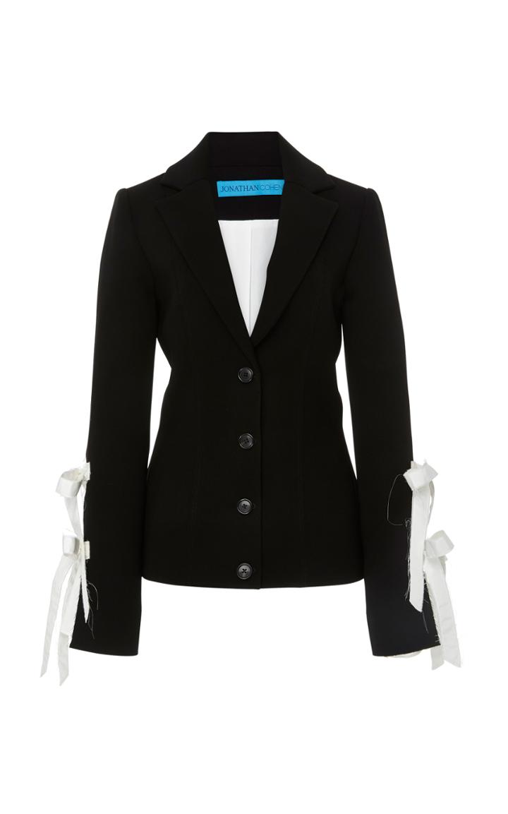 Jonathan Cohen Knotted Japanese Twill Blazer