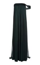 Moda Operandi Hellessy Ledbury Wide Leg Pleated Jumpsuit With Silk Train