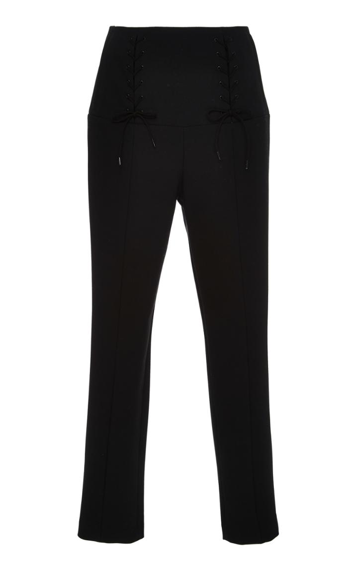 Tibi High Waisted Skinny Corset Pant