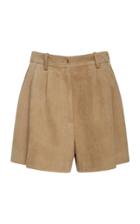 Nili Lotan Roxana Lambskin Leather Shorts
