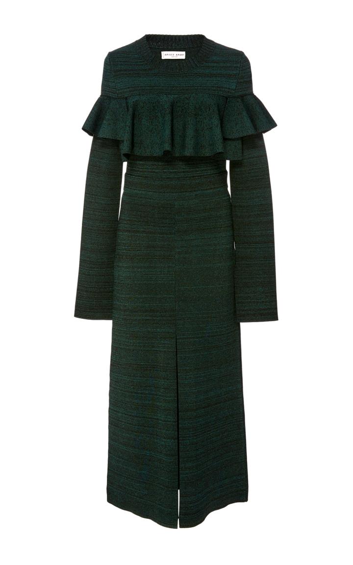 Apiece Apart Plata Ruffle Tech Dress