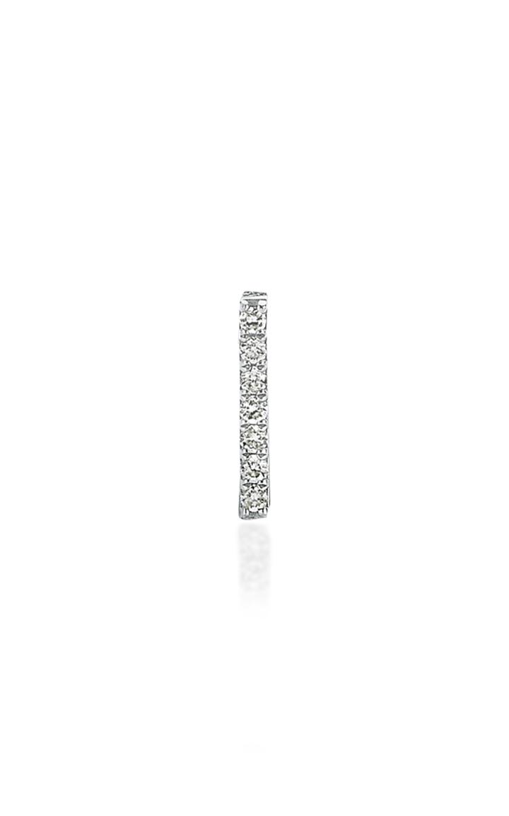 Tullia Stick 14k White Gold Diamond Single Earring