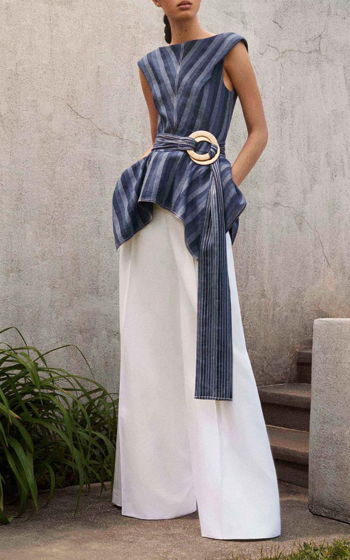 Carolina Herrera Wide Leg Trousers