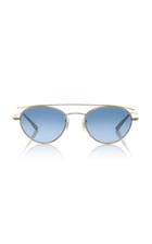 Oliver Peoples The Row Hightree Titanium Aviator Sunglasses