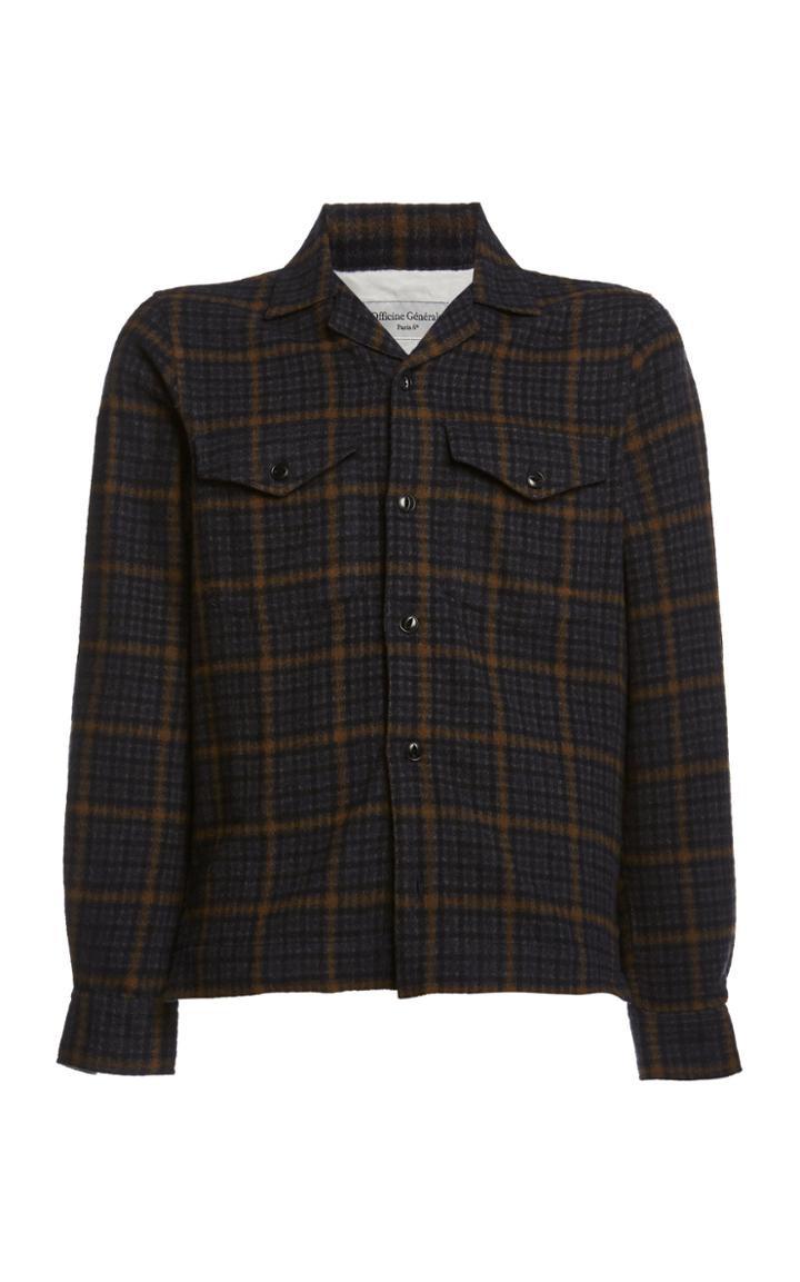 Moda Operandi Officine Gnrale Jonas Check Shirt