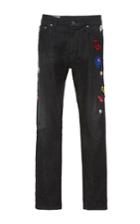 Mira Mikati Icons Patched Denim Jeans