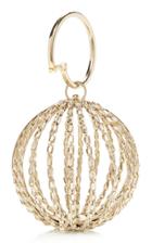 Rosantica Wendy Brass And Crystal Bag