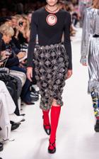 Moda Operandi Paco Rabanne Crystal-embellished Chain-link Skirt Size: 36