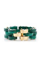 Moda Operandi Tiina Smith Vintage Aletto Brothers Malachite Link Bracelet