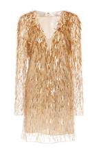 Alberta Ferretti Sequin-embellished Mini Dress